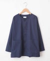 hagumu｜クルーネックシャツジャケット [[hag-189]][C]