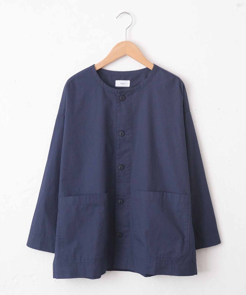 hagumu｜クルーネックシャツジャケット [[hag-189]][C]