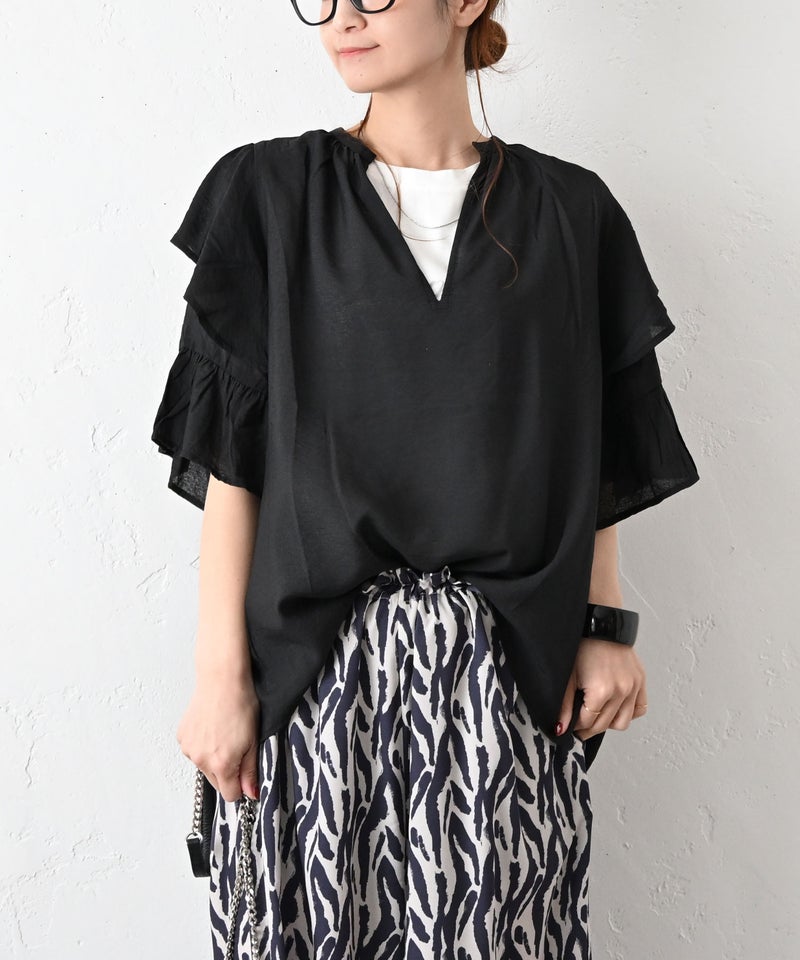 HUMS｜コットンボイルフリルBS [[HUM-088]][C]