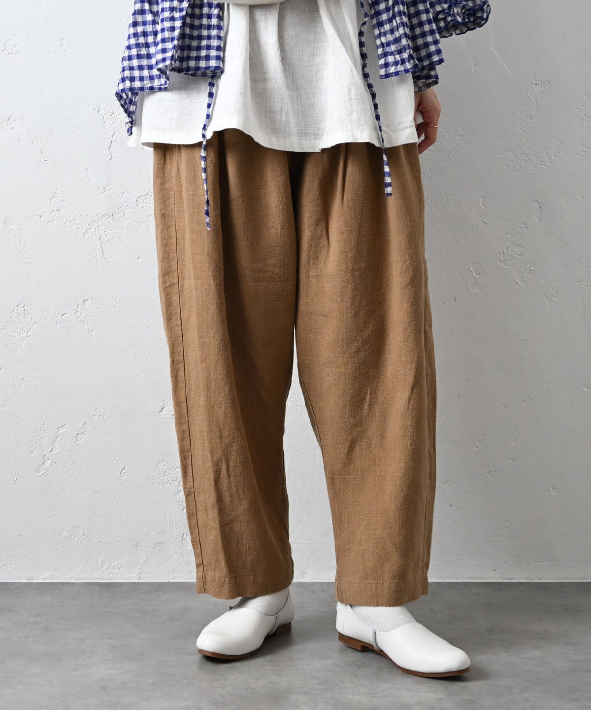 hagumu｜リネン混ボールパンツ [[hag-195]][C]