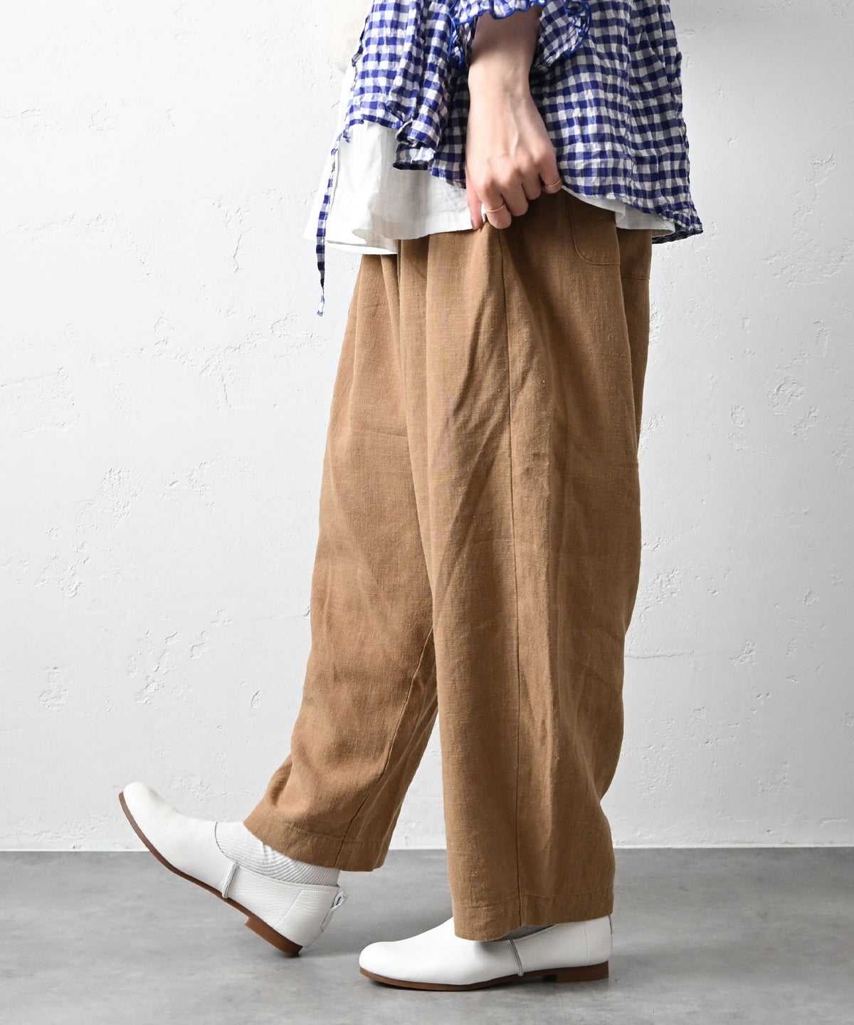 hagumu｜リネン混ボールパンツ [[hag-195]][C]