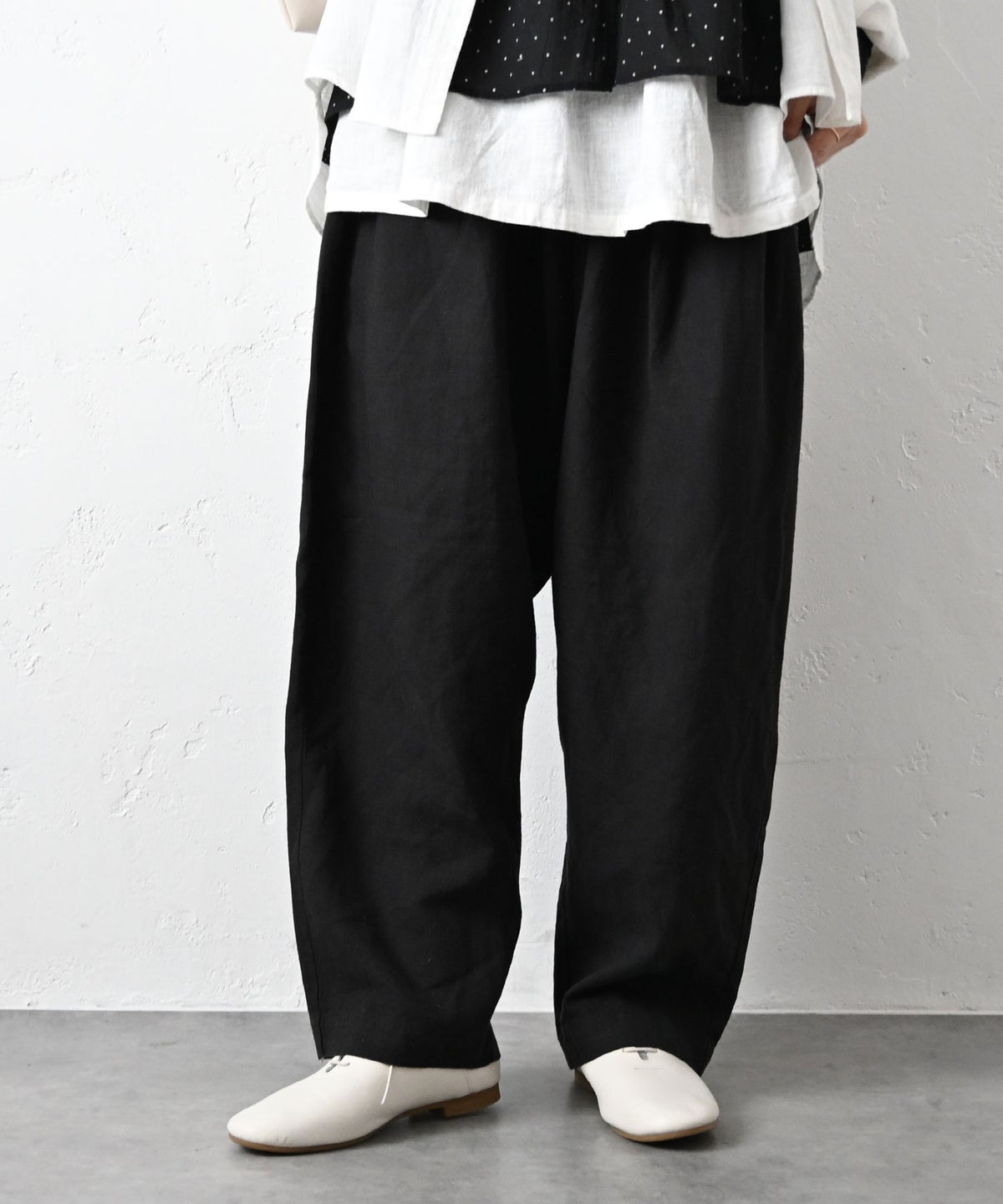 hagumu｜リネン混ボールパンツ [[hag-195]][C]