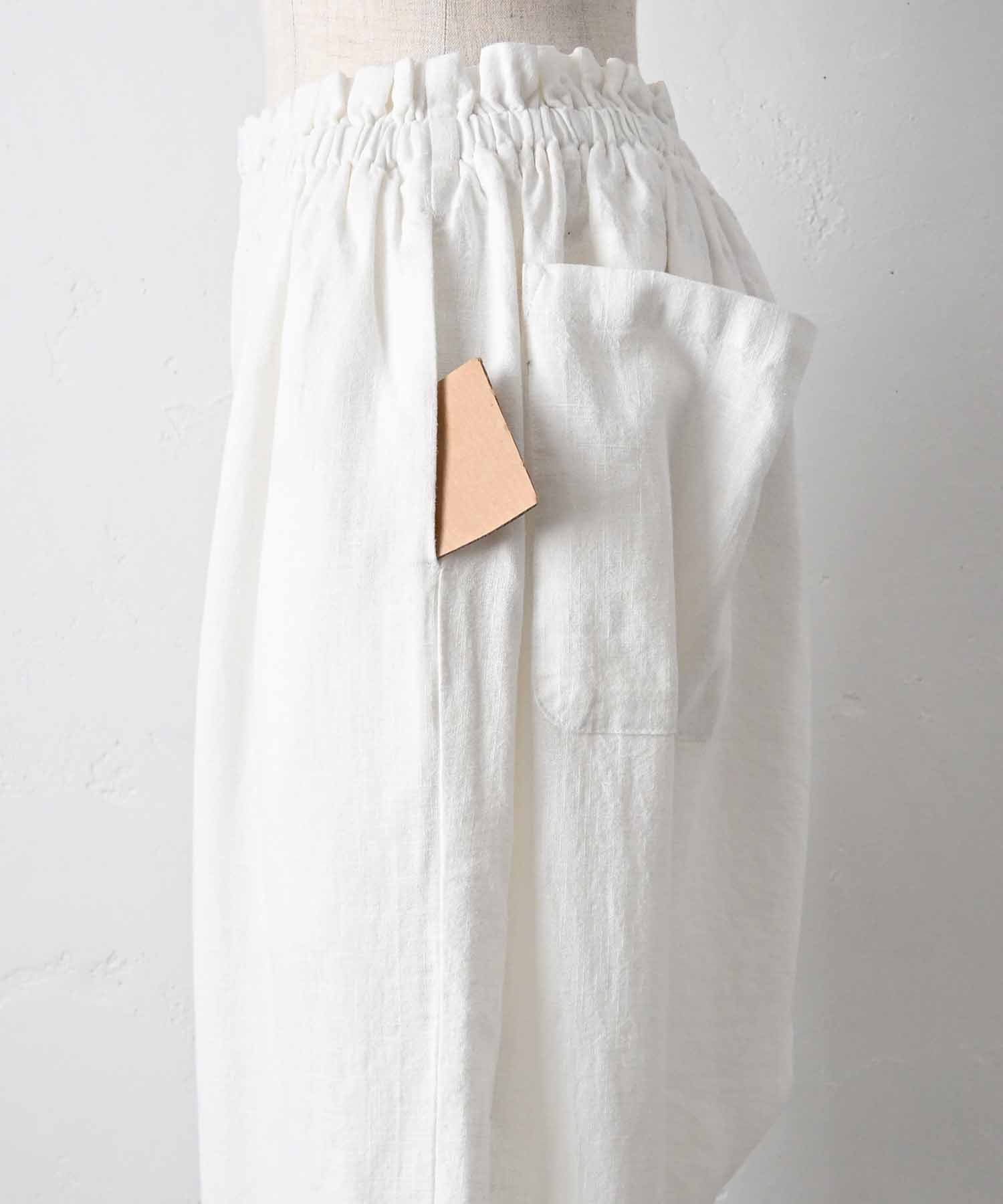hagumu｜リネン混ボールパンツ [[hag-195]][C] | ma28 ONLINE STORE