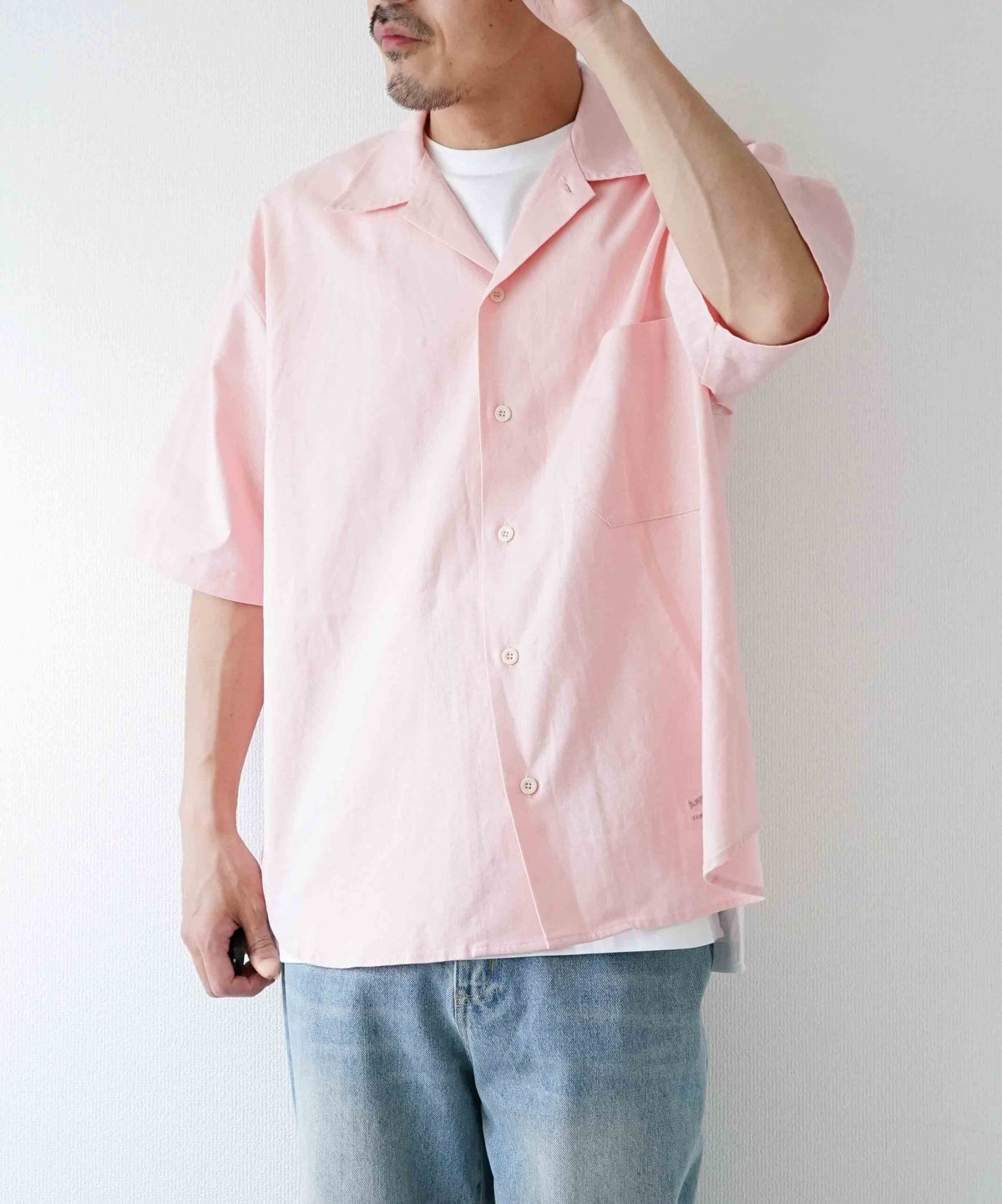 ARMY TWILL｜Cotton Linen HS Utility Shirt [[AM-2617008]][D]