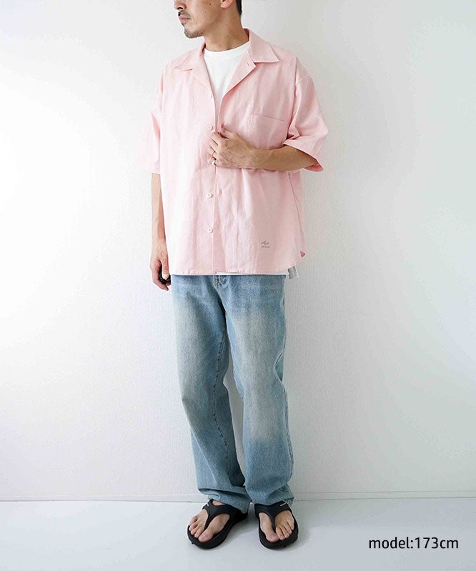 ARMY TWILL｜Cotton Linen HS Utility Shirt [[AM-2617008]][D]