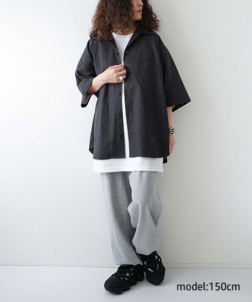 ARMY TWILL｜Cotton Linen HS Utility Shirt [[AM-2617008]][D]