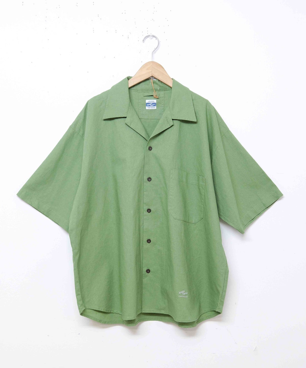 ARMY TWILL｜Cotton Linen HS Utility Shirt [[AM-2617008]][D]