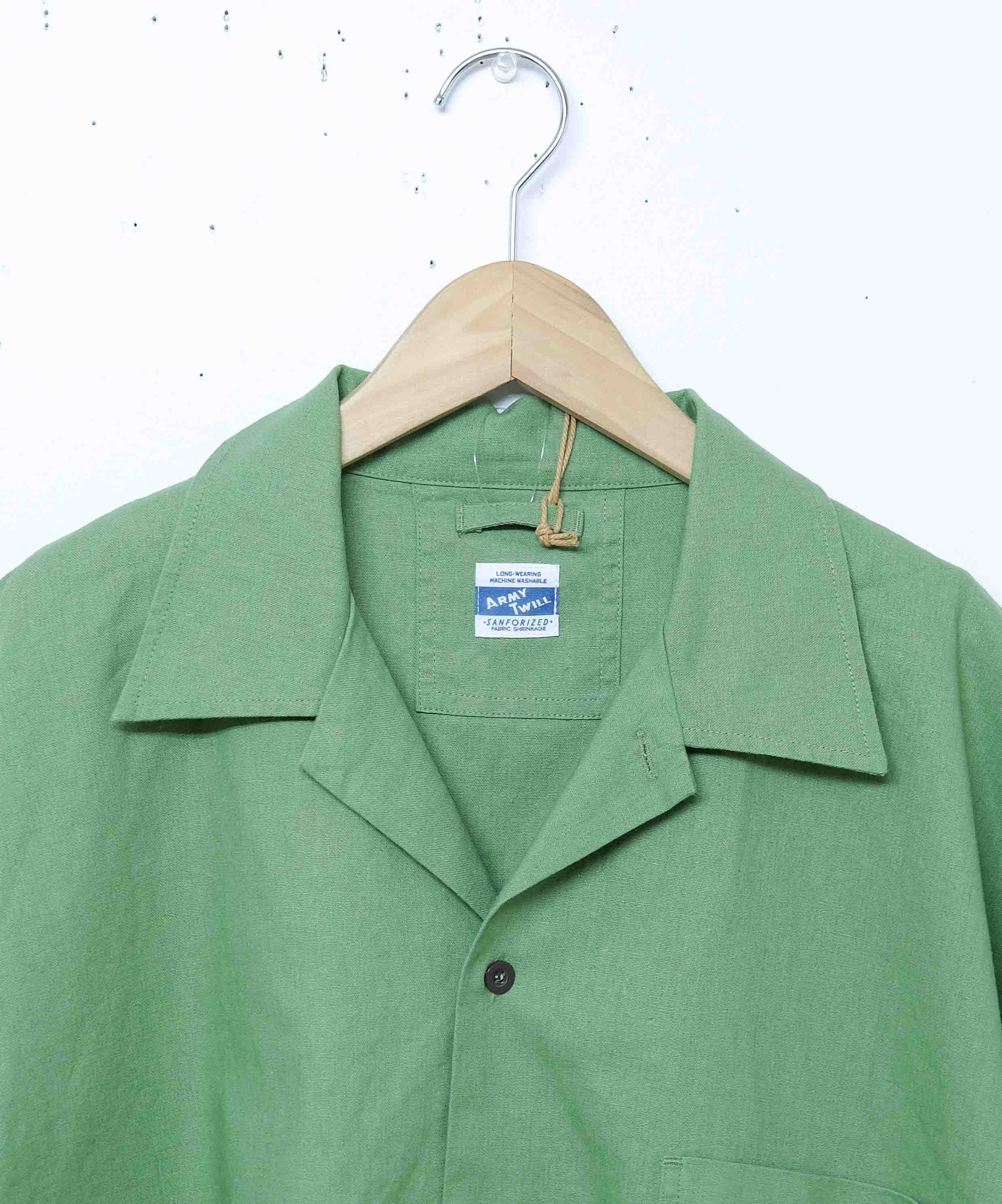 ARMY TWILL｜Cotton Linen HS Utility Shirt [[AM-2617008]][D] | ma28