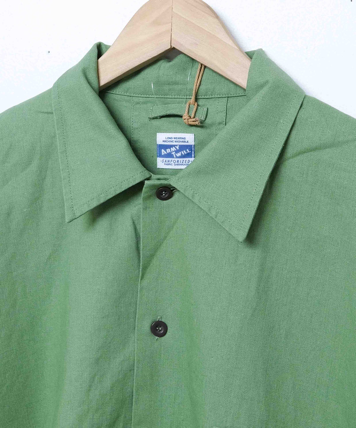 ARMY TWILL｜Cotton Linen HS Utility Shirt [[AM-2617008]][D]