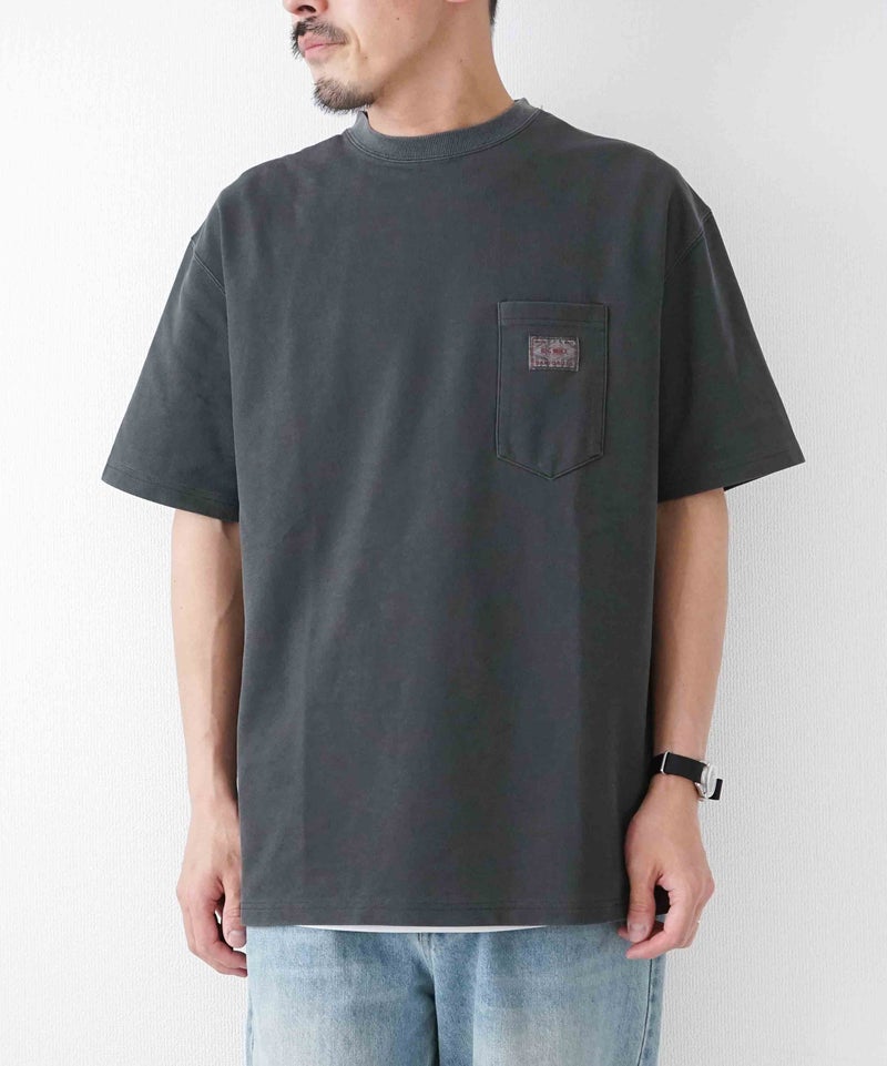  BIG MIKE｜ピグメント鹿の子Tシャツ [[102628760]][D]