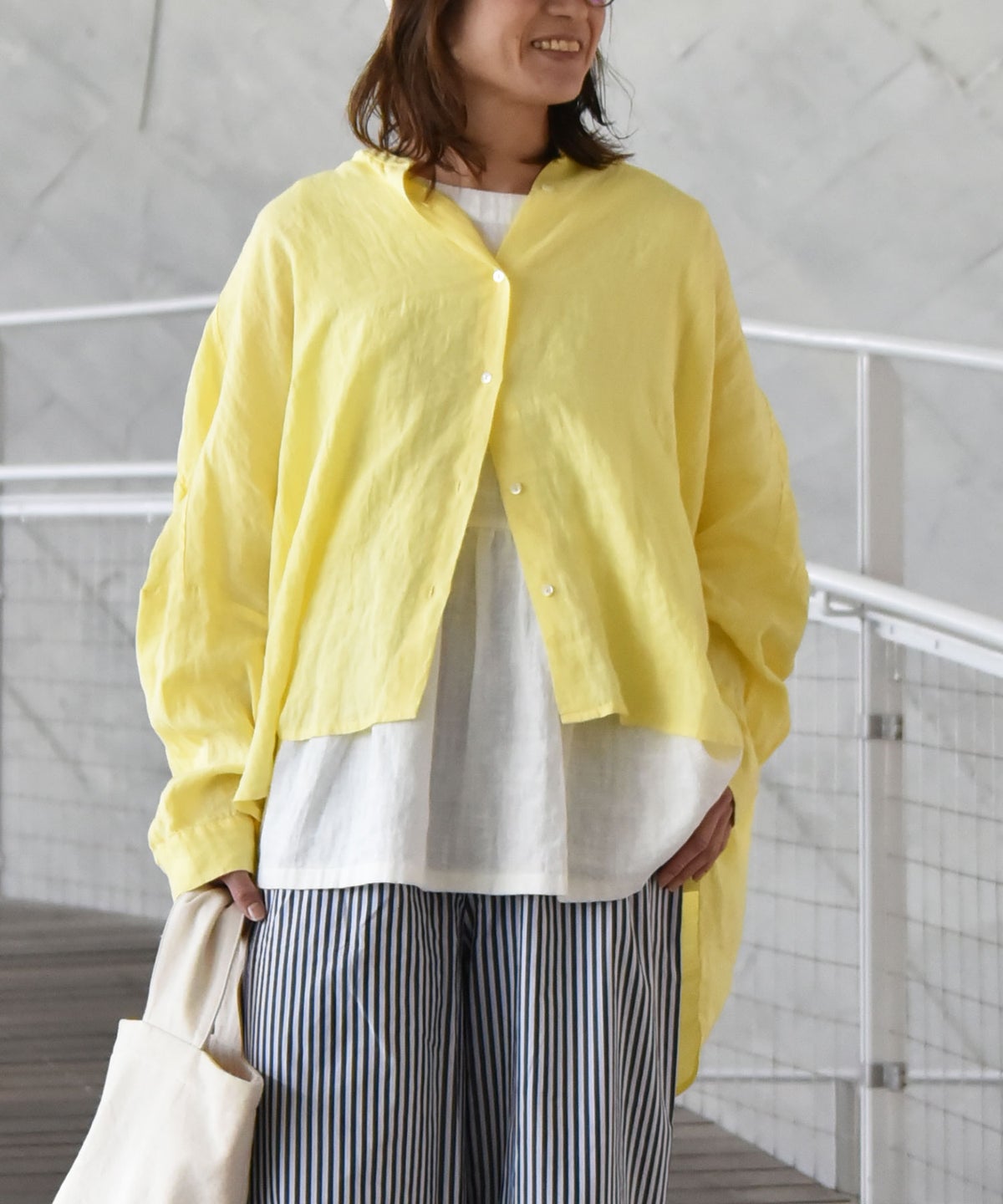 hagumu｜リネン混2wayスリーブレスプルオーバー [[hag-193]][C]