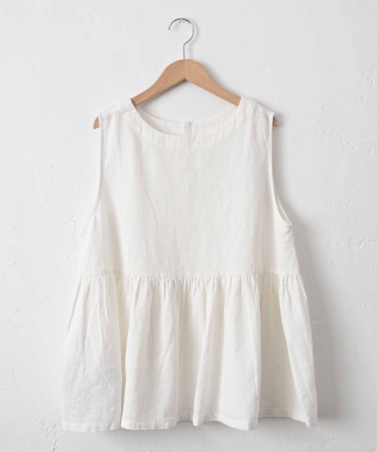 hagumu｜リネン混2wayスリーブレスプルオーバー [[hag-193]][C]