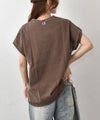 Champion｜FRENCH SLEEVE SHIRT(ピグメントプリントロゴフレンチTee) [[CW-D308]][C]