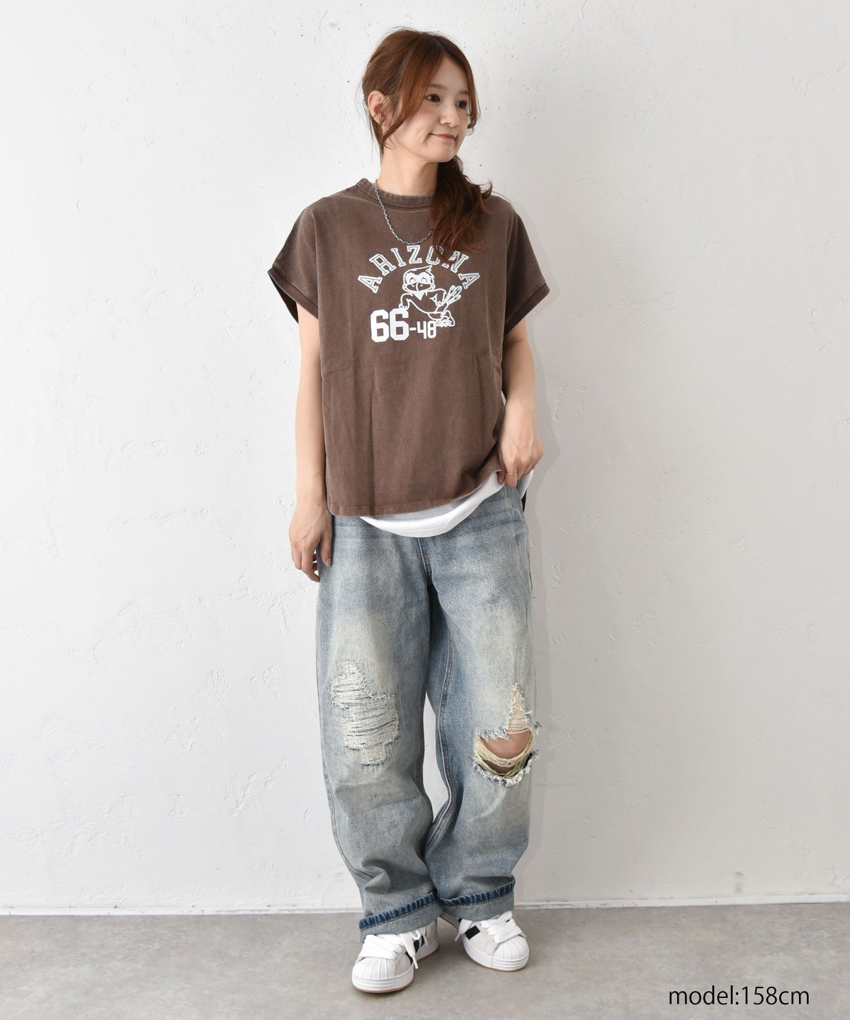 Champion｜FRENCH SLEEVE SHIRT(ピグメントプリントロゴフレンチTee) [[CW-D308]][C]