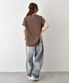 Champion｜FRENCH SLEEVE SHIRT(ピグメントプリントロゴフレンチTee) [[CW-D308]][C]