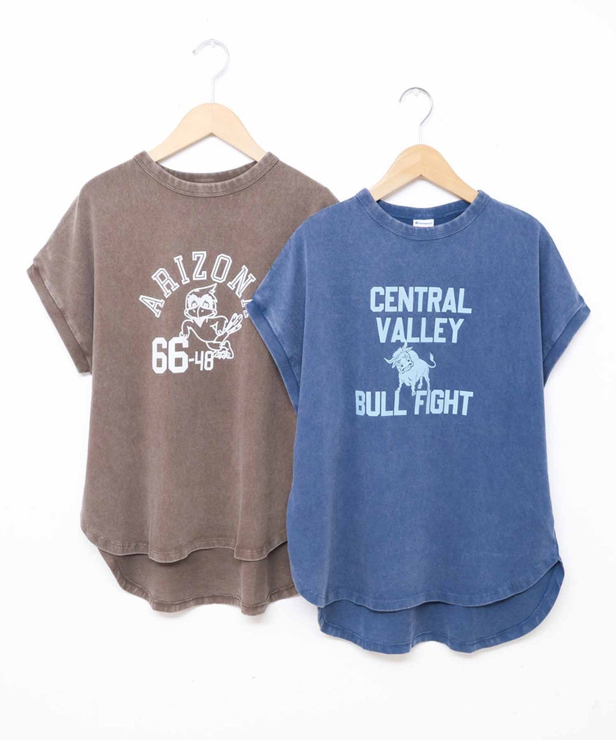 Champion｜FRENCH SLEEVE SHIRT(ピグメントプリントロゴフレンチTee) [[CW-D308]][C]