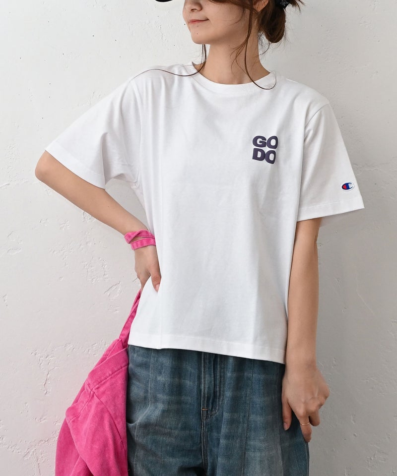 Champion｜SHORT SLEEVE T-SHIRT(胸元ロゴTee) [[CW-D318]][C]