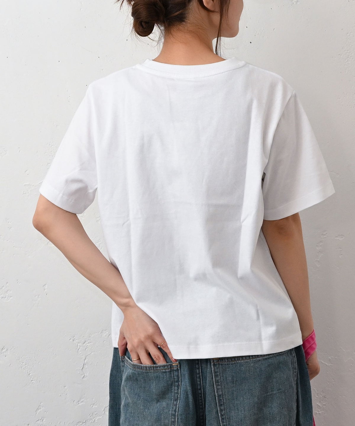 Champion｜SHORT SLEEVE T-SHIRT(胸元ロゴTee) [[CW-D318]][C]