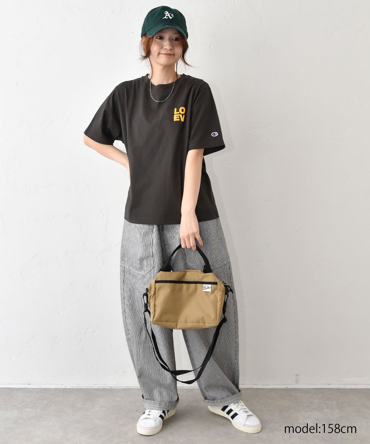 Champion｜SHORT SLEEVE T-SHIRT(胸元ロゴTee) [[CW-D318]][C]