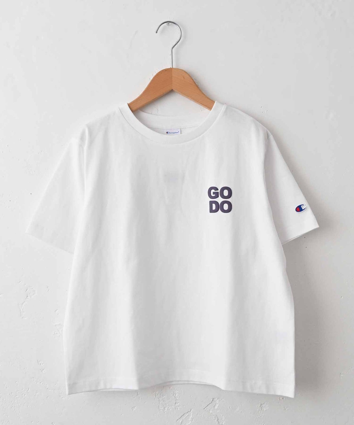 Champion｜SHORT SLEEVE T-SHIRT(胸元ロゴTee) [[CW-D318]][C]