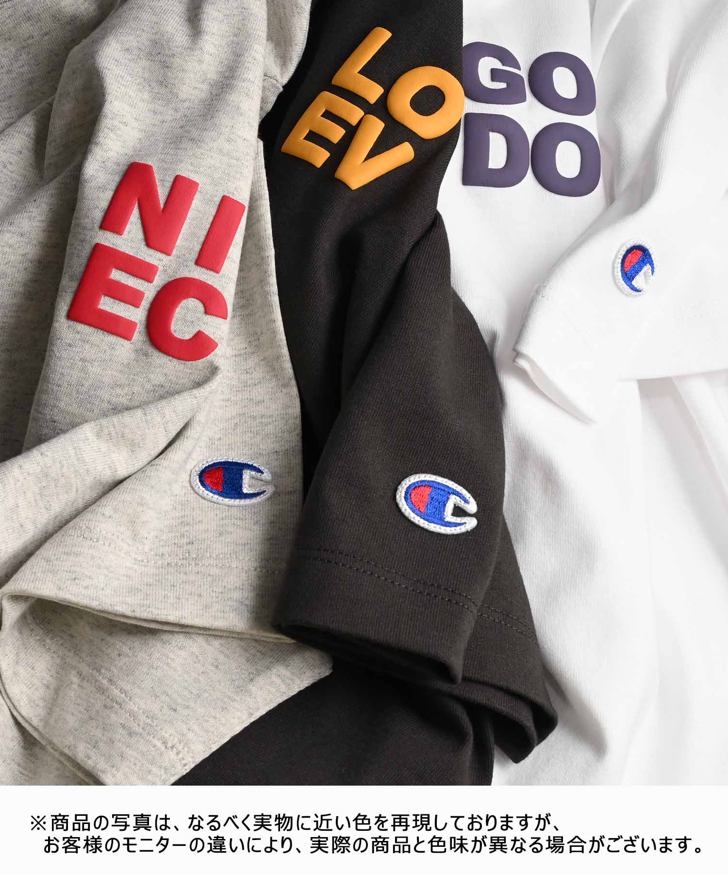 Champion｜SHORT SLEEVE T-SHIRT(胸元ロゴTee) [[CW-D318]][C] | ma28