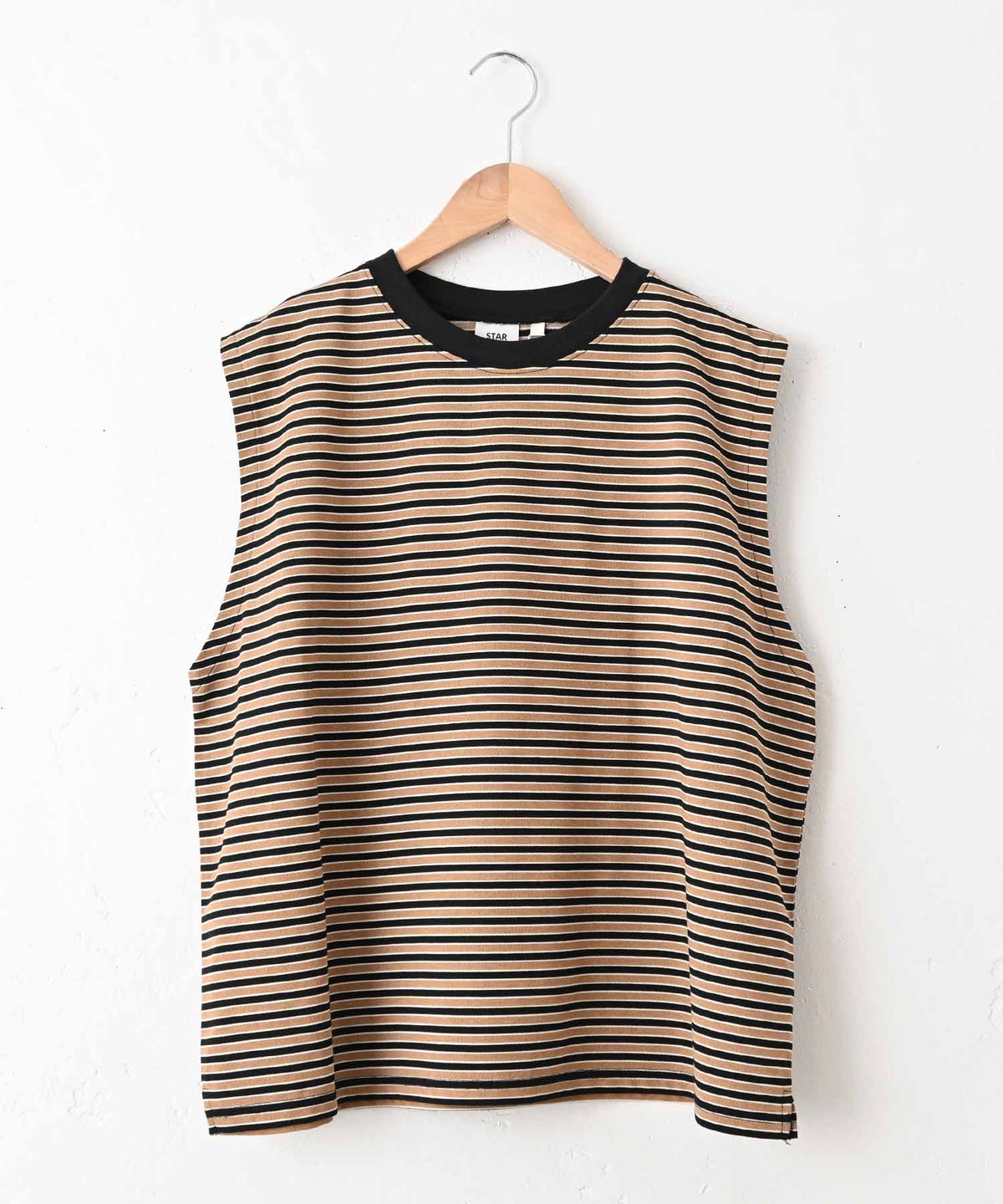  STAR＆STRIPE｜NO SLEEVE CREW B MUL TI [[SSMD-200M]][C]