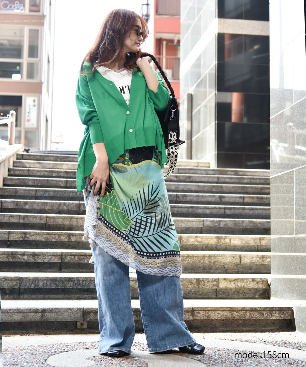 Sarah Tempest｜柄ストール [[SCF0355]][C]