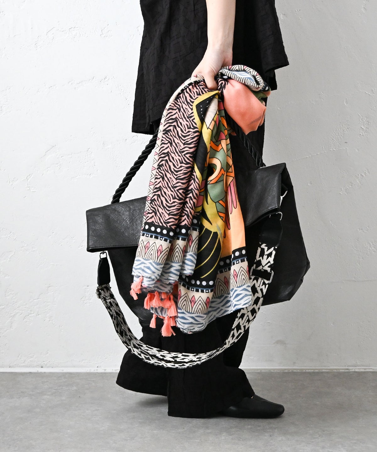 Sarah Tempest｜柄ストール [[SCF0355]][C]