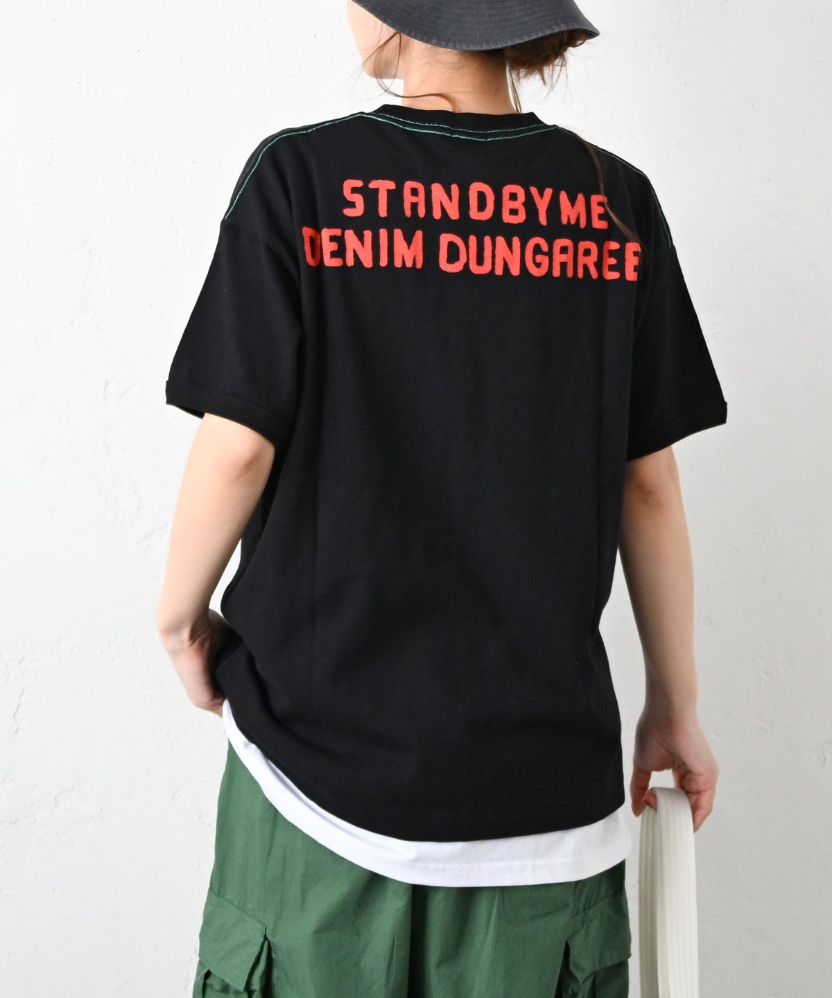 DENIM&DUNGAREE｜天竺SNOOPY EVER SEEN Tシャツ [[22621491]][C]
