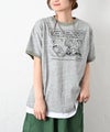 DENIM&DUNGAREE｜天竺SNOOPY EVER SEEN Tシャツ [[22621491]][C]