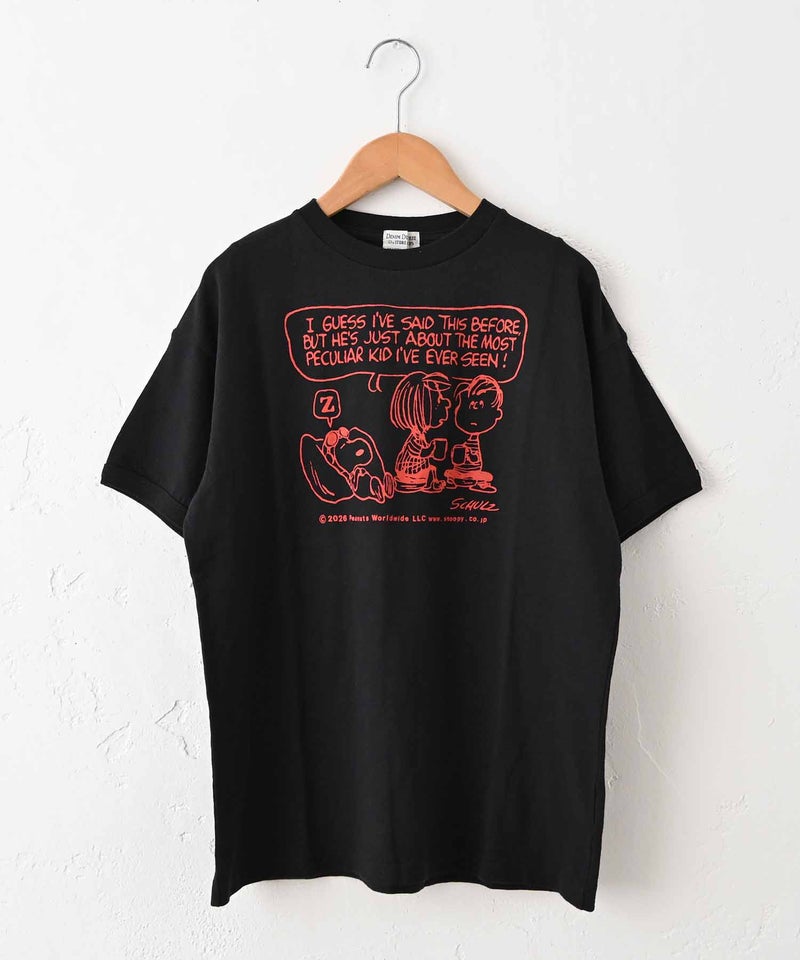 DENIM&DUNGAREE｜天竺SNOOPY EVER SEEN Tシャツ [[22621491]][C]