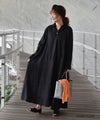 08Mab｜リネンオープンカラーワンピース [[CF-1225HF1327]][C]