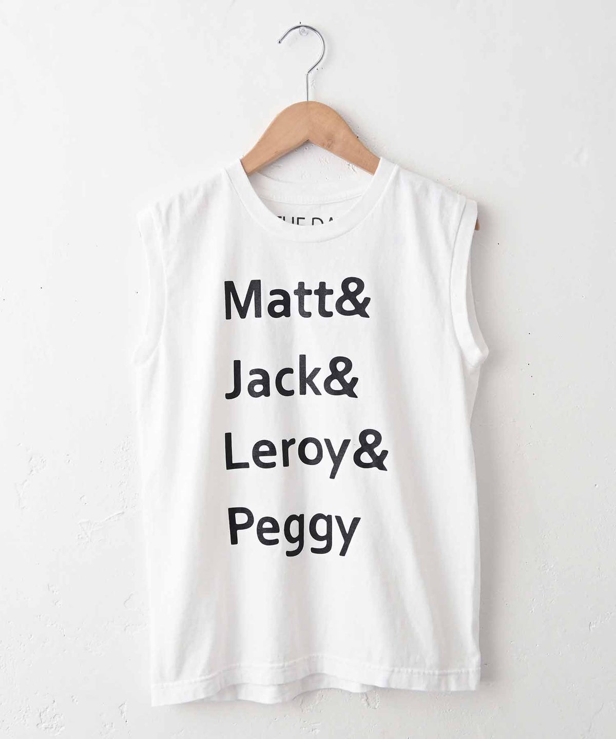 THE DAY｜ロゴ入りノースリーブTee [[TG-260522]][C]