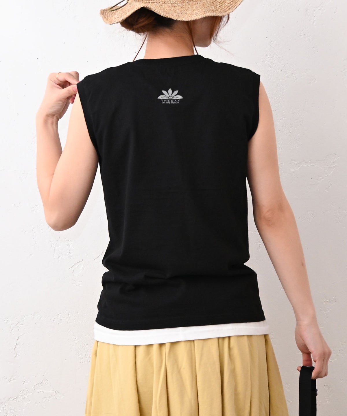 THE DAY｜ノースリーブTシャツ(プリント) [[TG-260525]][C]