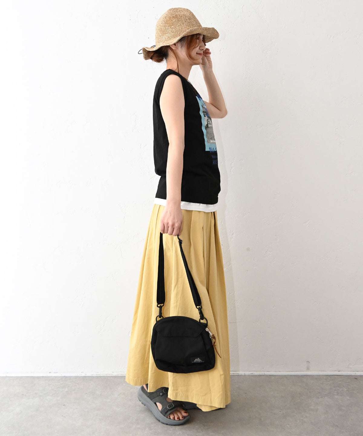 THE DAY｜ノースリーブTシャツ(プリント) [[TG-260525]][C]