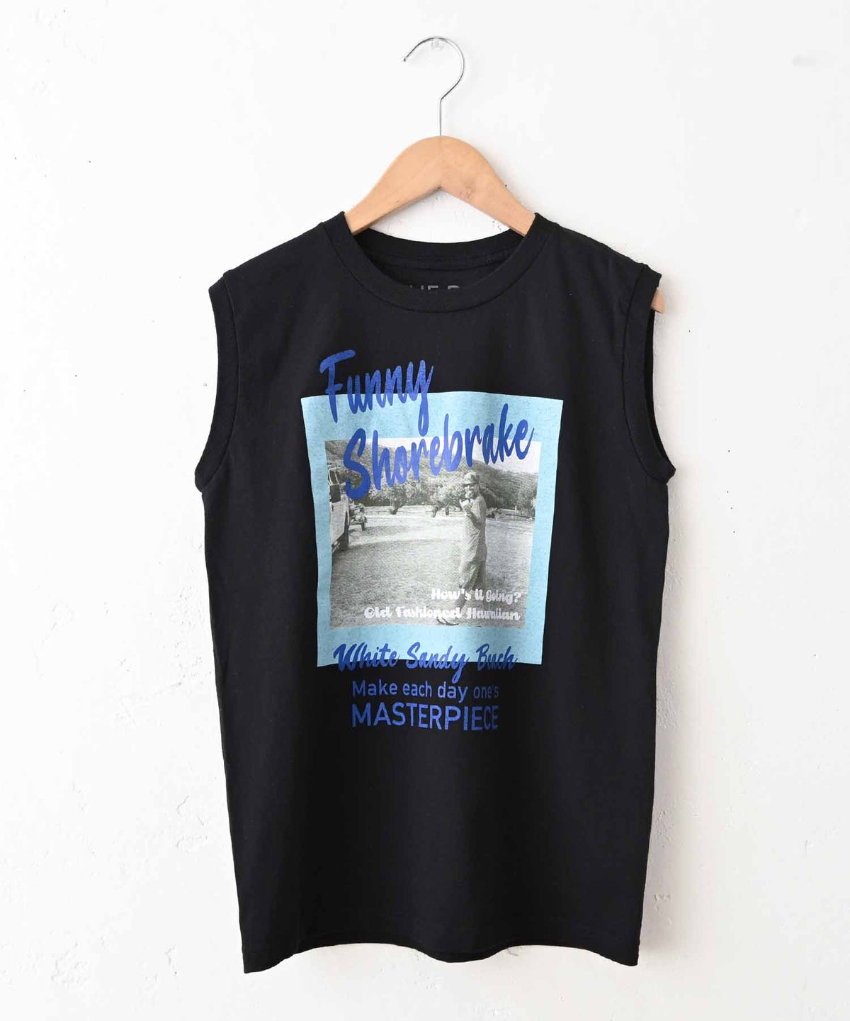 THE DAY｜ノースリーブTシャツ(プリント) [[TG-260525]][C]