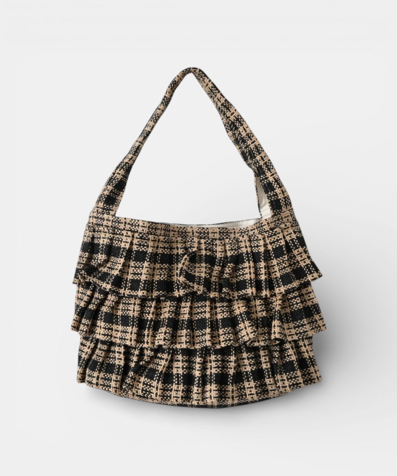 TARANGO JUTE｜ジュートフリルバッグ [[JLB-635]][C]