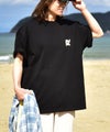 NEW ERA｜SS OS CT TEE WALL ART DRIP BLK(バックプリントオーバーTee) [[14856663]][C]