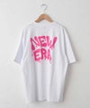 NEW ERA｜SS OS CT TEE WALL ART DRIP WHI(バックプリントオーバーTee) [[14856662]][C]