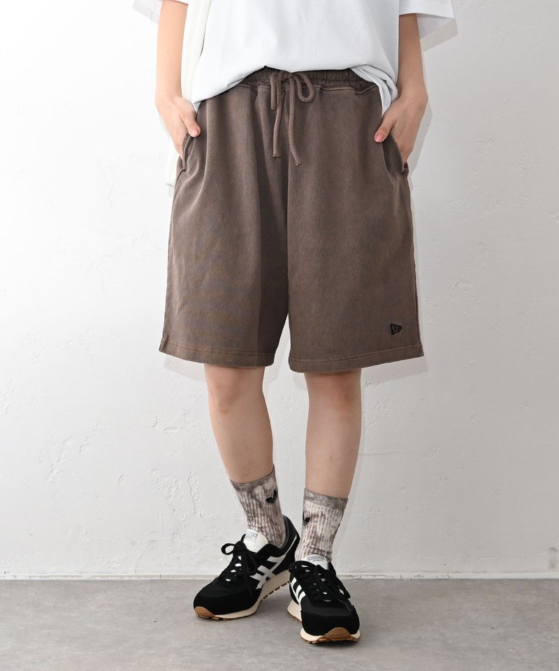 NEW ERA｜GARMENT DYE HWC SHORT PT BRN [[14856738]][C]