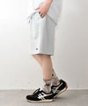 NEW ERA｜GARMENT DYE HWC SHORT PT GRY(スウェットショートパンツ) [[14856736]][C]