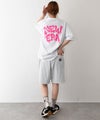 NEW ERA｜GARMENT DYE HWC SHORT PT GRY(スウェットショートパンツ) [[14856736]][C]
