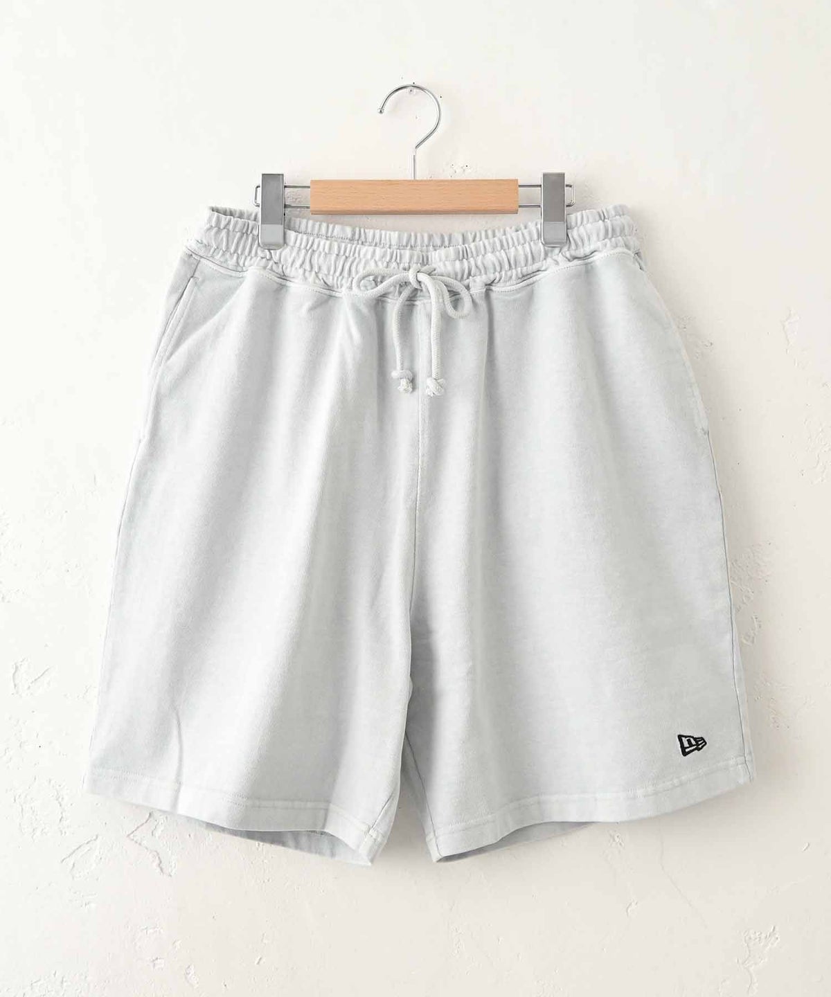 NEW ERA｜GARMENT DYE HWC SHORT PT GRY(スウェットショートパンツ) [[14856736]][C]