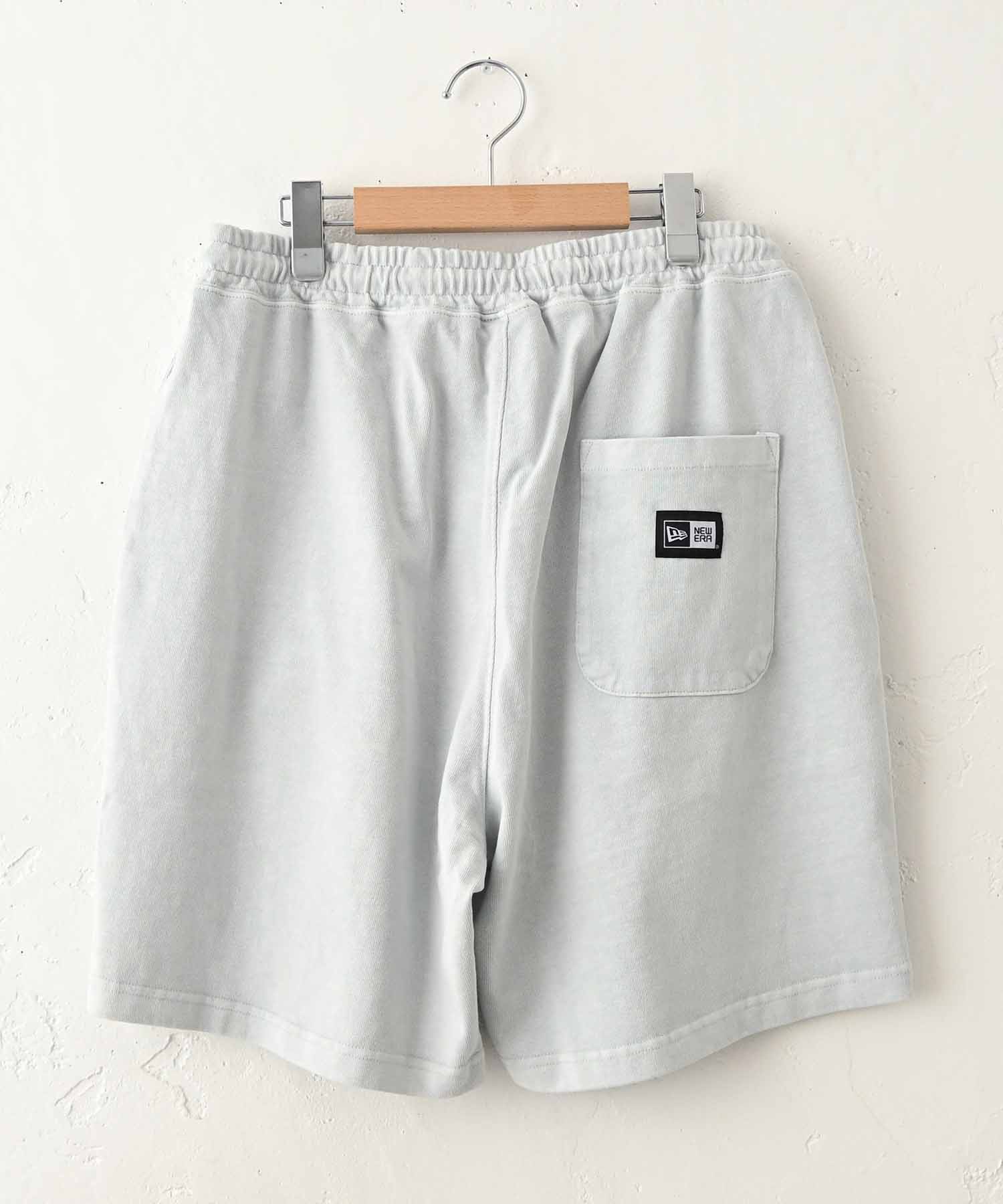 Ennoy ホワイトスウェットショートパンツ NEW ERA｜GARMENT DYE HWC SHORT PT GRY(スウェットショートパンツ