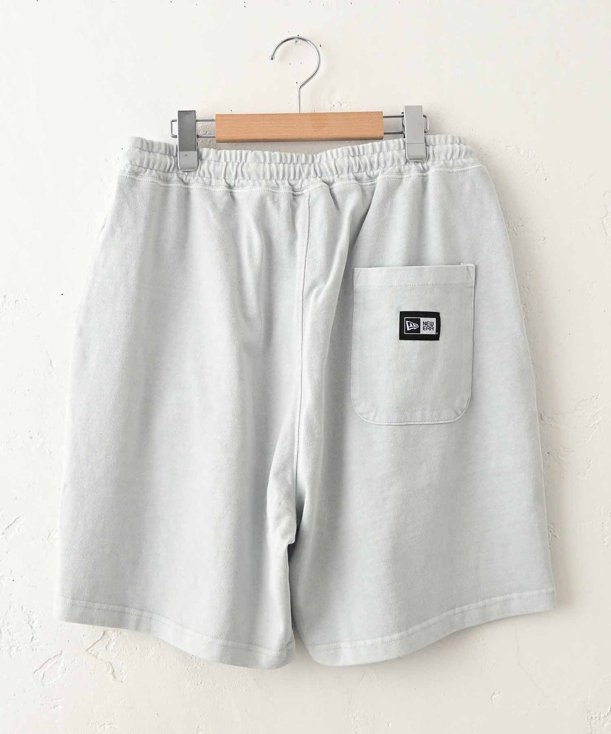NEW ERA｜GARMENT DYE HWC SHORT PT GRY(スウェットショートパンツ) [[14856736]][C]