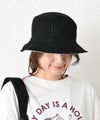 NEW ERA｜BUCKET01 REV LOSDOD BLK PBL(ロゴバケットハット) [[14744772]][C]