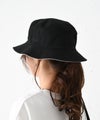 NEW ERA｜BUCKET01 REV LOSDOD BLK PBL(ロゴバケットハット) [[14744772]][C]