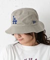NEW ERA｜BUCKET01 REV LOSDOD BLK PBL(ロゴバケットハット) [[14744772]][C]