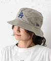 NEW ERA｜BUCKET01 REV LOSDOD BLK PBL(ロゴバケットハット) [[14744772]][C]