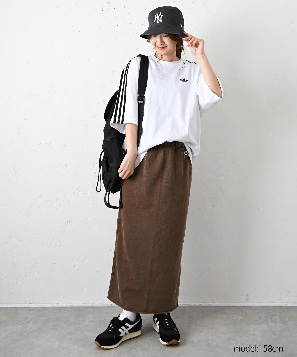 NEW ERA｜BUCKET01 REV NEYYAN NVY GRA(ロゴバケットハット) [[14744770]][C]